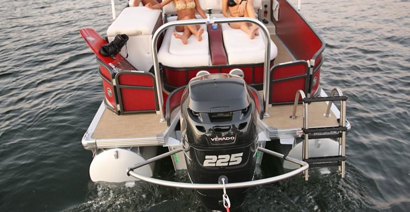Ultimate Towing Solution For Outboard Motors Pontoon Deck Boat Magazine