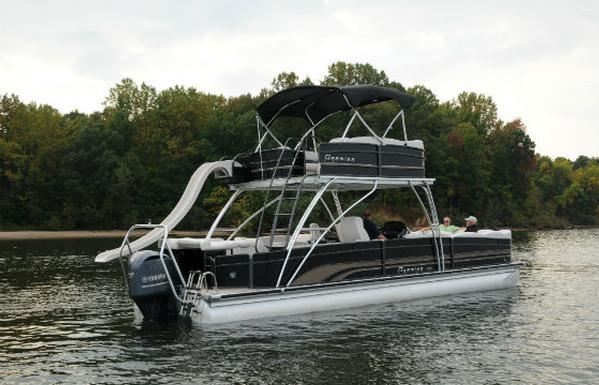 Pontoon Boat Double Decker Double-decker from premier