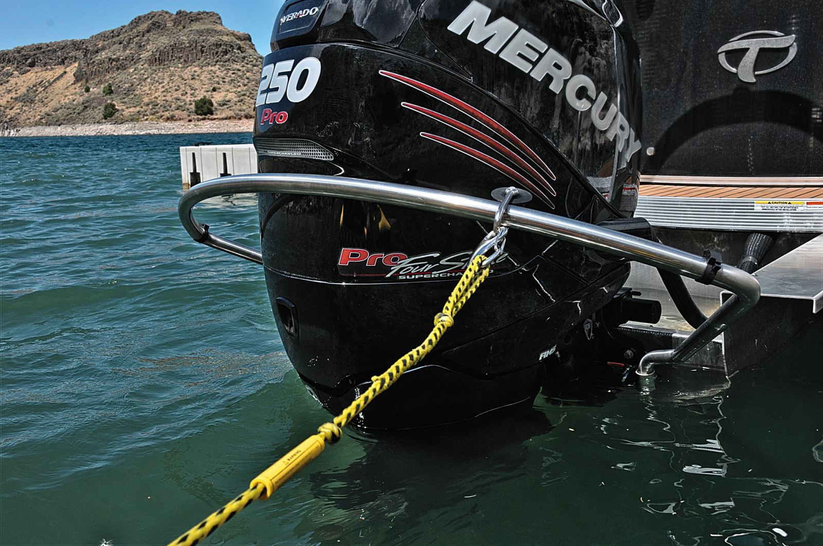 Turboswing Install Slideshow Pontoon Deck Boat Magazine
