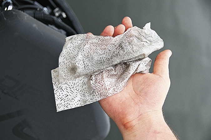 Grease Monkey Cleaning Wipes - After