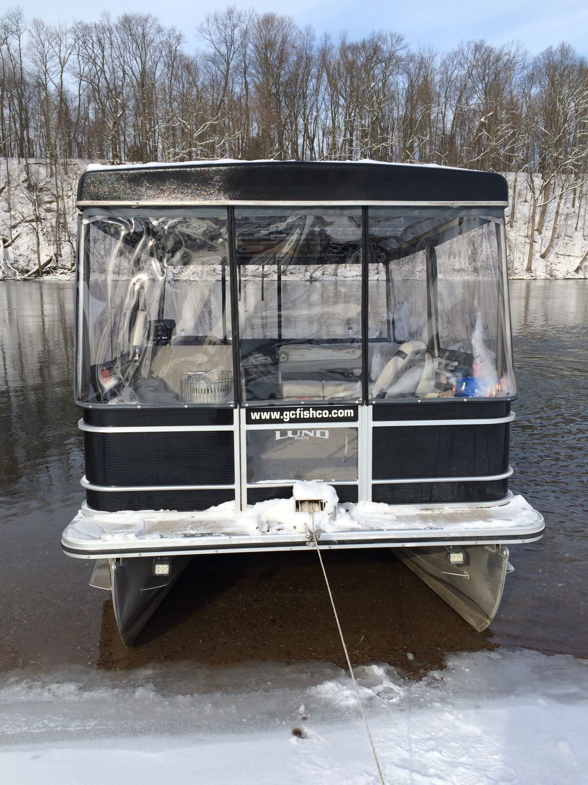 Captain Todd Brill's New Enclosure