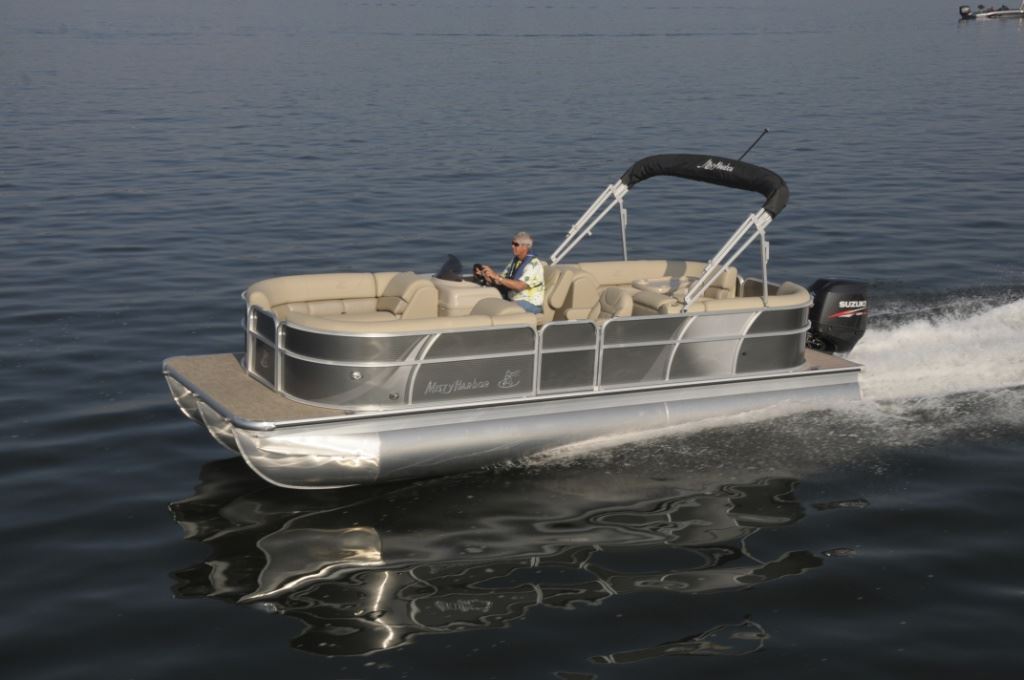 Misty Harbor Biscayne Bay 2285CU Pontoon &amp; Deck Boat ...