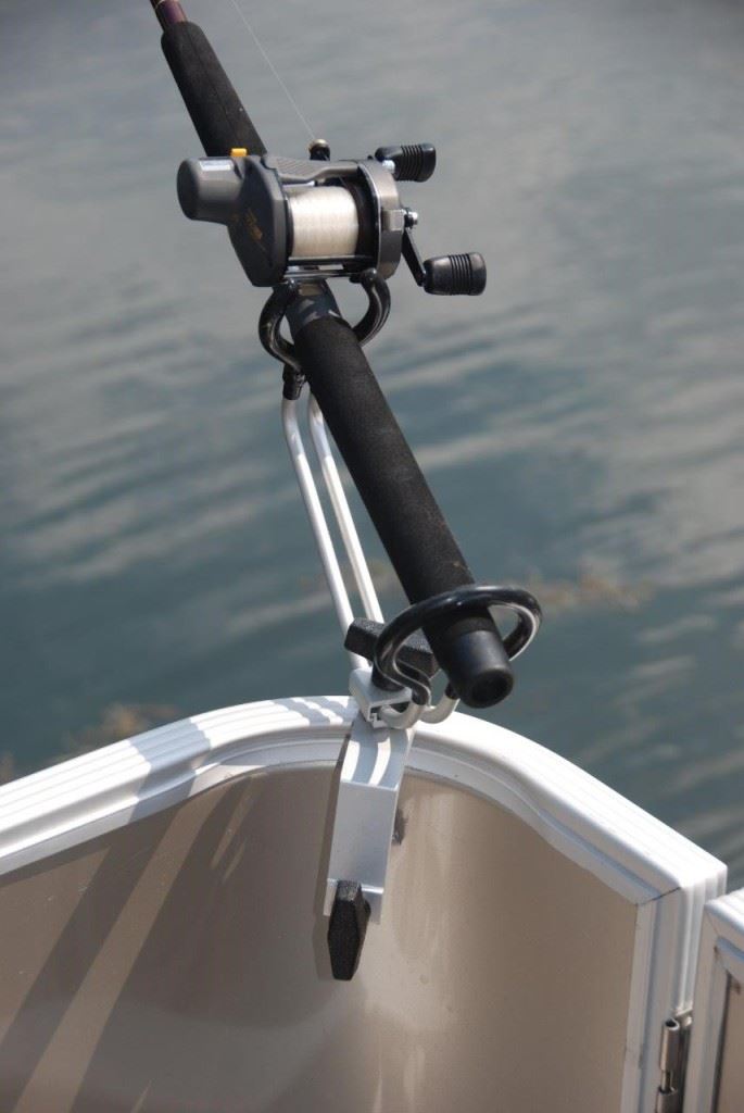 Hold That Rod!  Pontoon & Deck Boat Magazine